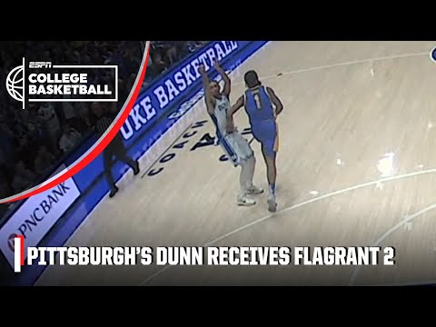 More information about "Pitt’s Damian Dunn ejected for hitting Tyrese Proctor after 3-pointer | ESPN College Basketball"