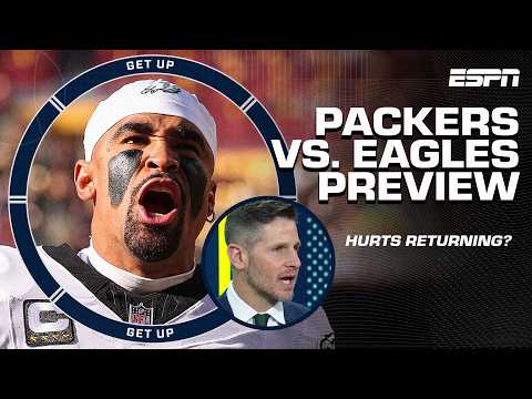 More information about "NFC WILD CARD PREVIEW 👀 'Packers will CHALLENGE Jalen Hurts & Eagles!' - Dan Orlovsky | Get Up"