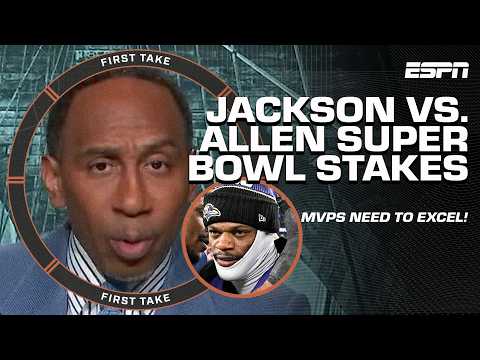 More information about "Stephen A. puts ALL THE PRESSURE on Lamar Jackson 🗣️ 'WHERE IS HE IN THE POSTSEASON?' | First Take"