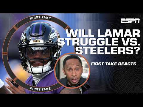 More information about "LAMAR JACKSON BETTER NOT STRUGGLE 🗣️ - Stephen A. says Ravens have enough pieces to win | First Take"