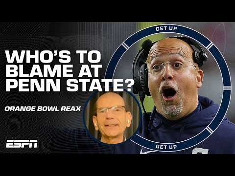 More information about "Orange Bowl REACTION 👀 Paul Finebaum QUESTIONS James Franklin 🗣️ 'HE'S TO BLAME!' | Get Up"