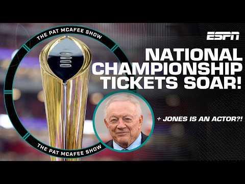 More information about "CFP National Championship tickets soar 📈 + Jerry Jones…the actor?! 🎥👀 | Best of Pat McAfee"