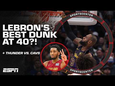 More information about "LeBron James' BEST DUNK OF HIS CAREER? 🔥 + Thunder vs. Cavs HISTORIC CLASH PREVIEW 👀 | SportsCenter"