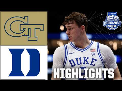 More information about "ACC Quarterfinals: Georgia Tech Yellowjackets vs. Duke Blue Devils | Full Game Highlights | ESPN CBB"