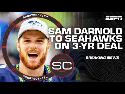 More information about "🚨 BREAKING 🚨 Sam Darnold signs 3-yr/$100.5M deal with Seattle Seahawks | SportsCenter"