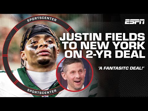 More information about "🚨 BREAKING 🚨 Justin Fields signs 2-yr/$40M deal with New York Jets | SportsCenter"