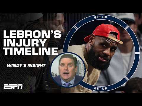 More information about "Windy on LeBron's injury timeline 🗣️ 'We just DON'T REALLY KNOW, so CHILL OUT!' | Get Up"