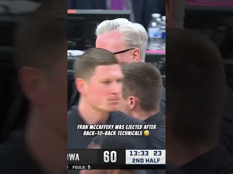 More information about "Fran McCaffery had words for the ref 😅"